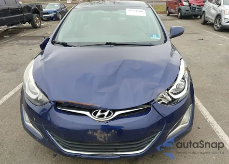 2014 Hyundai Elantra Se из США, поврежденный, VIN 5NPDH4AE0EH511360